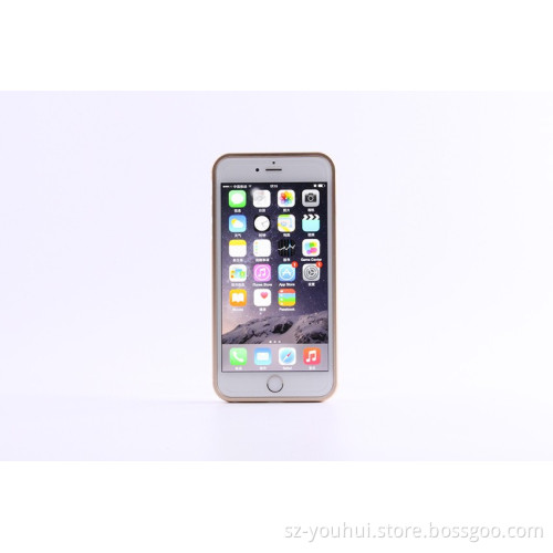 Aluminium metal back up automatic cellphone case for iPone 6 plus 5.5''
